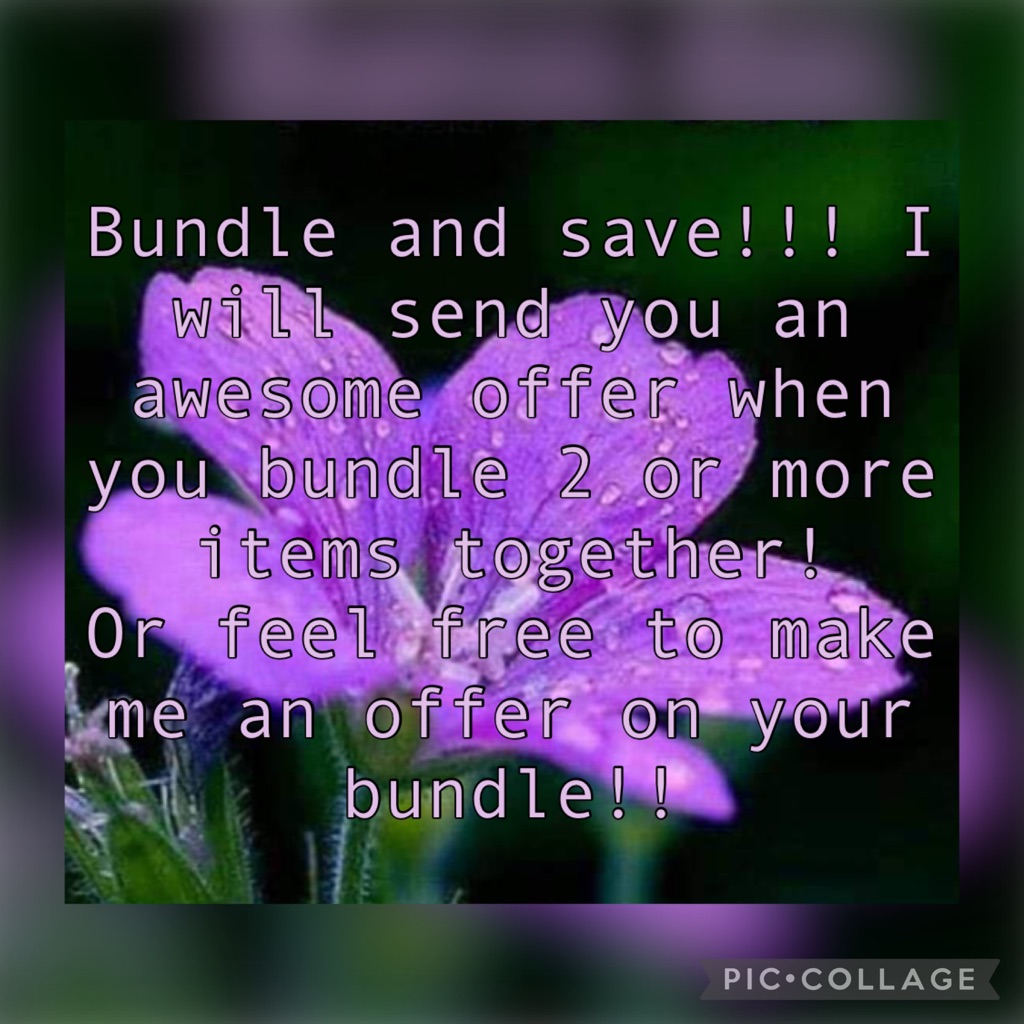 Bundle, Bundle, Bundle!!!